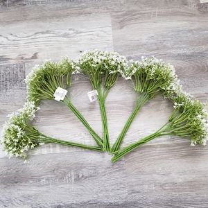 Faux Baby's Breath Bouquets